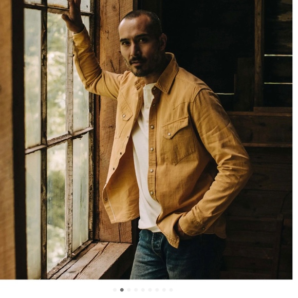 Taylor Stitch Other - Taylor Stitch- The Western Shirt in Wheat Selvage Denim